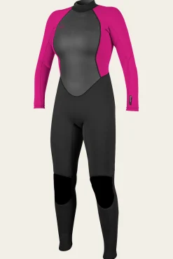 Women O’Neill Full Suits<WOMEN'S REACTOR-2 3/2MM BACK ZIP FULL WETSUIT