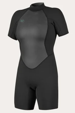 Women O’Neill Spring Suits<WOMEN'S REACTOR-2 2MM BACK ZIP S/S SPRING WETSUIT