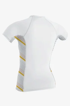 Women O’Neill Uv Protection Rash Guards<WOMEN'S SIDE PRINT S/S RASH GUARD