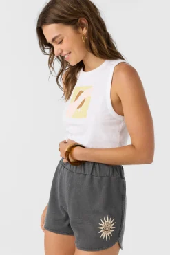 Women O’Neill Graphic Tees & Tanks<YELLOW FLOWER TEE