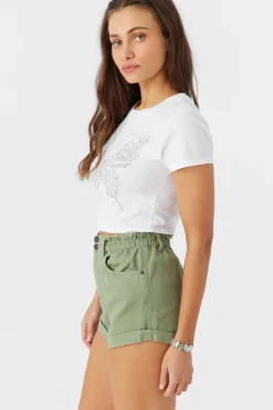 Women O’Neill Graphic Tees & Tanks<Y2K BUTTERFLY TEE