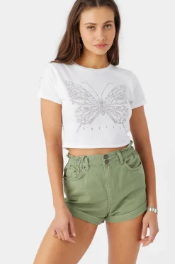 Women O’Neill Graphic Tees & Tanks<Y2K BUTTERFLY TEE