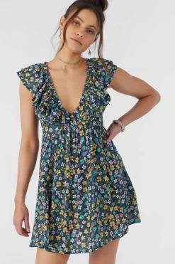 Women O’Neill Dresses<ZAINA LAYLA FLORAL DRESS