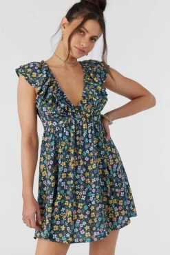 Women O’Neill Dresses<ZAINA LAYLA FLORAL DRESS