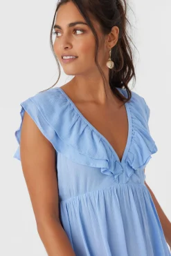 Women O’Neill Dresses<ZAINA SOLID SHORT DRESS